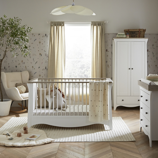 Clara Furniture Set - White & Ash