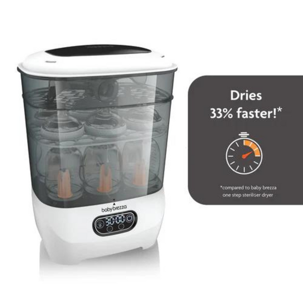 Baby Brezza Steriliser Dryer Advanced Black
