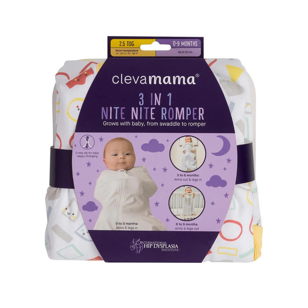 Clevamama 3in1 Romper - 2.5 tog