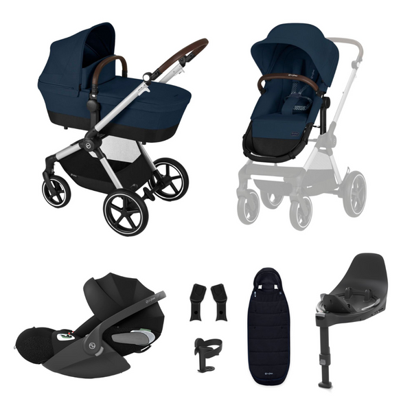 Cybex EOS LUX 2in1 Bundle with Cloud T Car Seat and Base