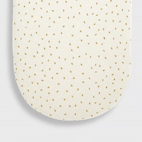 LGS Fitted Sheet Linen Moses Basket