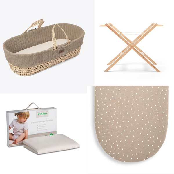 LGS 5 Piece Moses Basket Bundle