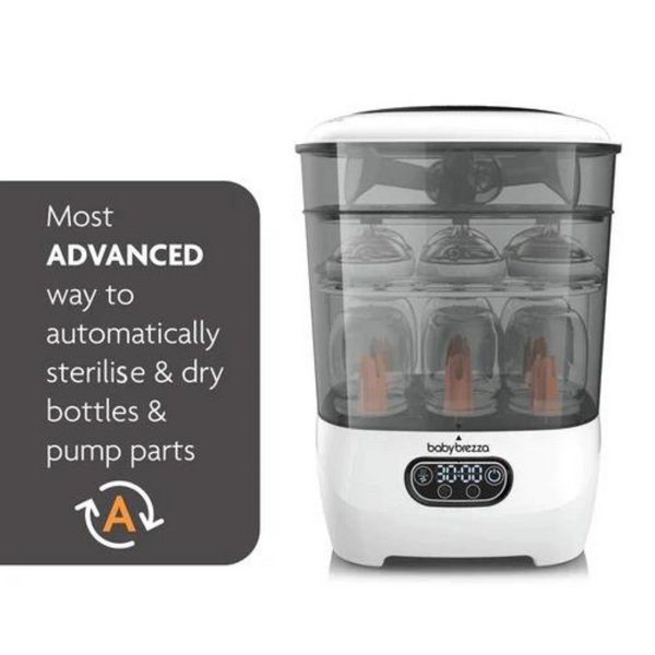 Baby Brezza Steriliser Dryer Advanced Black