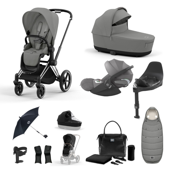 Cybex Priam 12 Piece Bundle including Cloud T and Base T