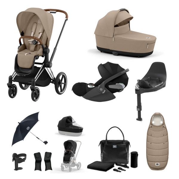 Cybex Priam 12 Piece Bundle including Cloud T and Base T