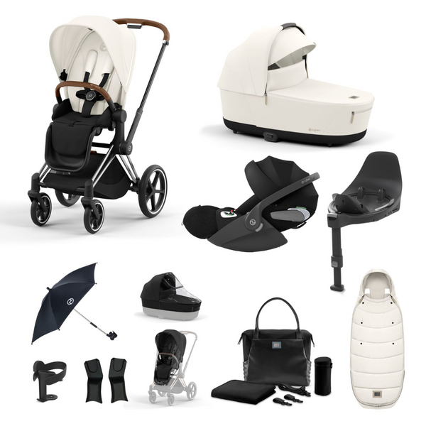 Cybex Priam 12 Piece Bundle including Cloud T and Base T