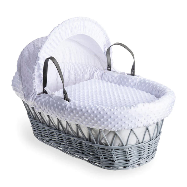 Clair De Lune Wicker Moses Basket