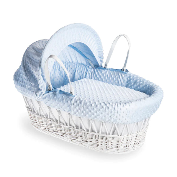Clair De Lune Wicker Moses Basket