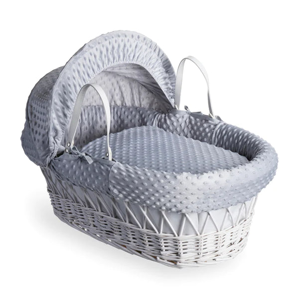 Clair De Lune Wicker Moses Basket