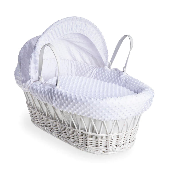 Clair De Lune Wicker Moses Basket
