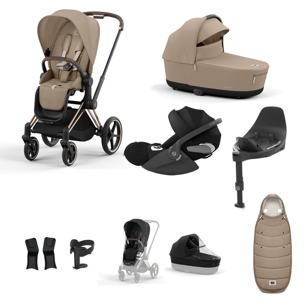 Cybex Priam Luxury 10 Bundle with Cloud T and Base T