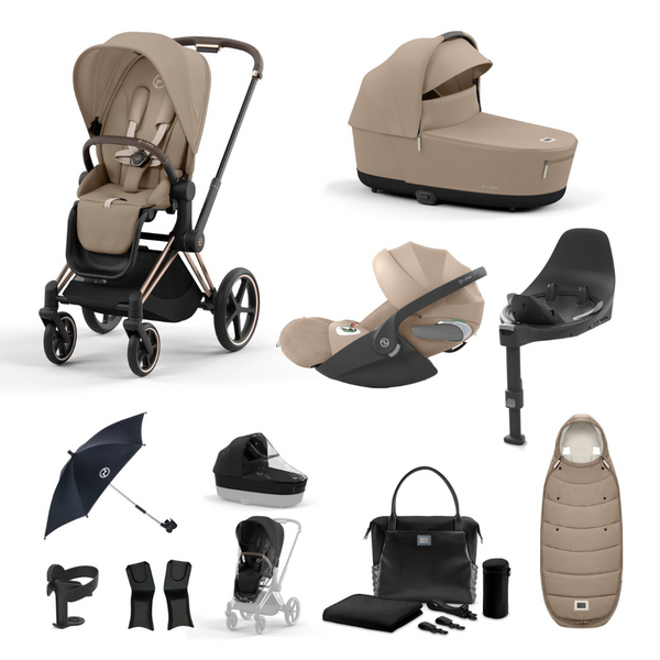 Cybex Priam 12 Piece Bundle including Cloud T and Base T