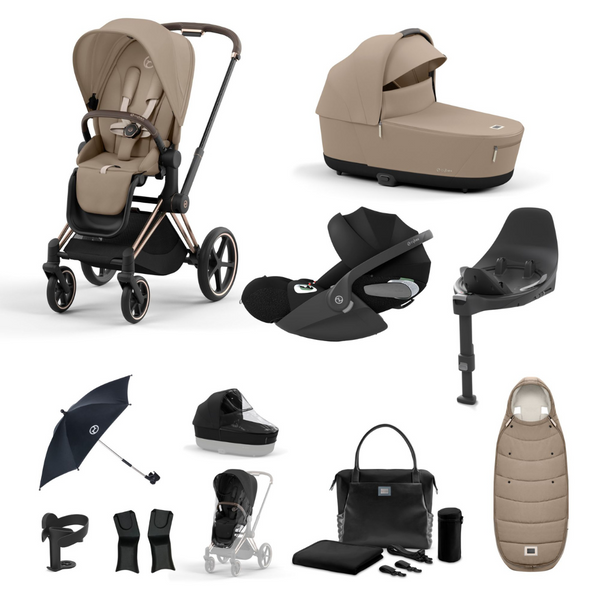 Cybex Priam 12 Piece Bundle including Cloud T and Base T
