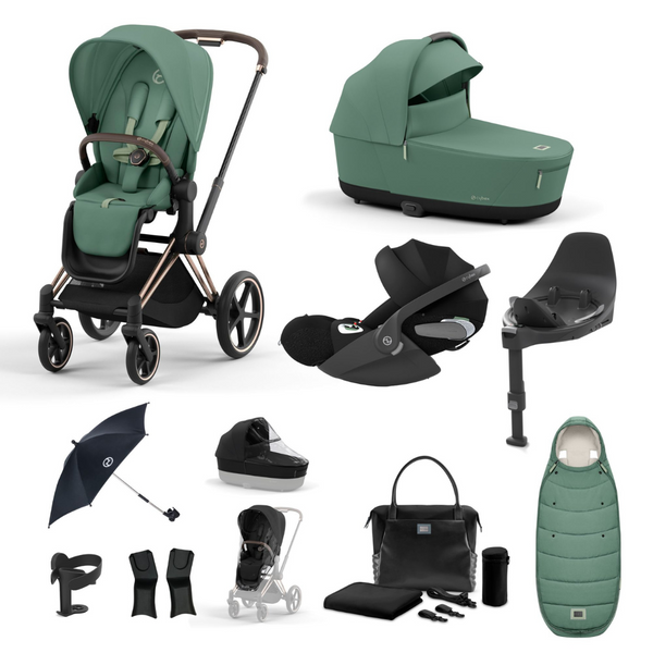 Cybex Priam 12 Piece Bundle including Cloud T and Base T