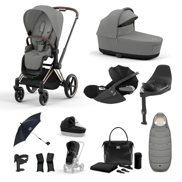 Cybex Priam 12 Piece Bundle including Cloud T and Base T