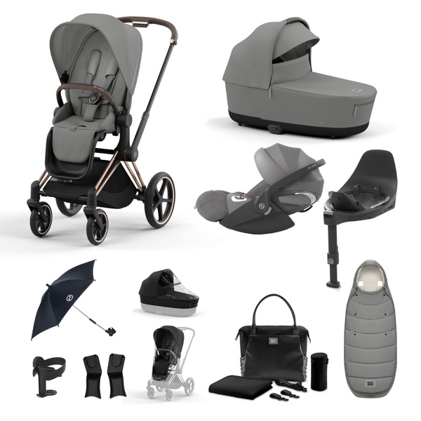 Cybex Priam 12 Piece Bundle including Cloud T and Base T