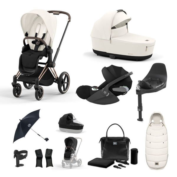 Cybex Priam 12 Piece Bundle including Cloud T and Base T