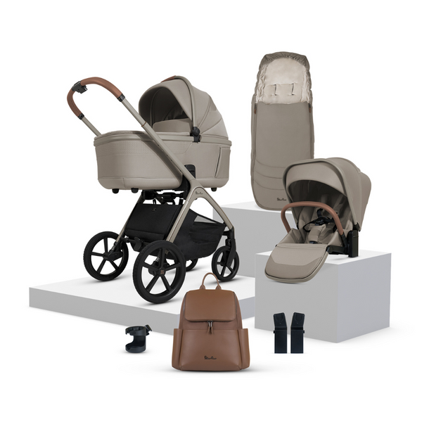 Silver Cross Cove Bundle with Glide Plus 360 Plus Car Seat and Base