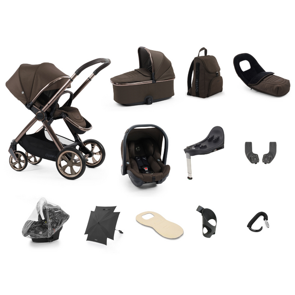 Oyster4 Travel System - Chocolate Velvet