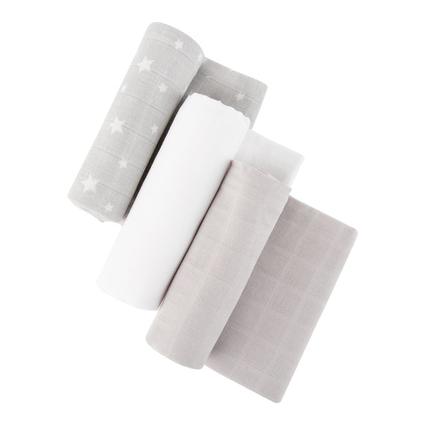 Mother & Baby Muslins 6pk