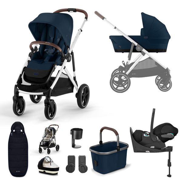 Cybex Gazelle S 9 Piece Bundle with Cloud T Car Seat and Base T