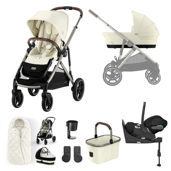 Cybex Gazelle S 9 Piece Bundle with Cloud T Car Seat and Base T
