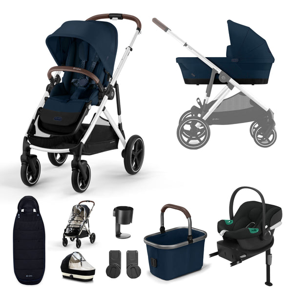 Cybex Gazelle S 9 Piece Bundle with Aton Car Seat and Base