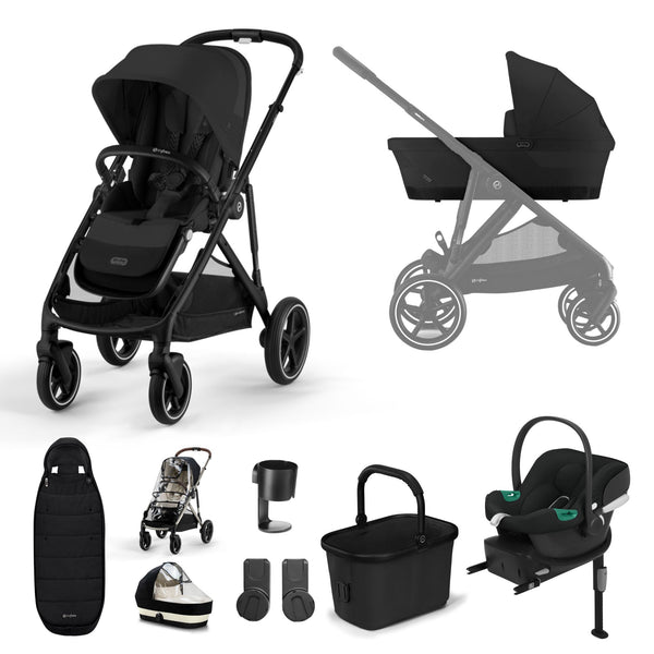Cybex Gazelle S 9 Piece Bundle with Aton Car Seat and Base