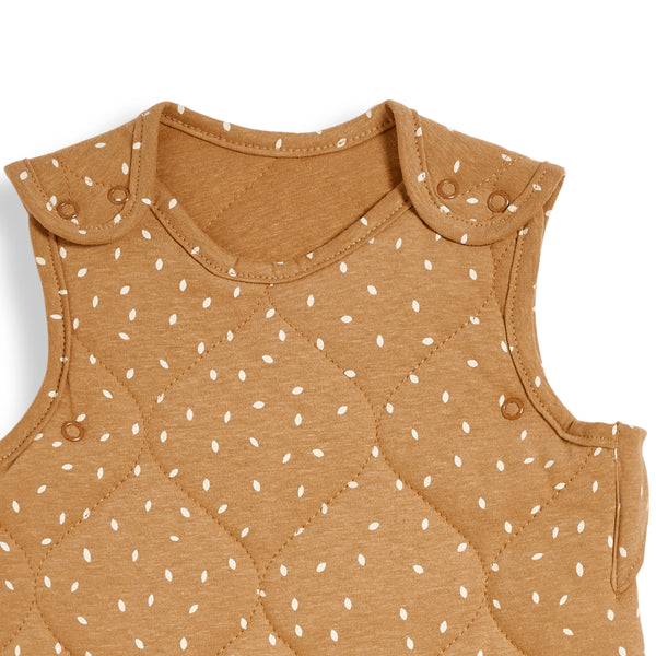 LGS Organic Sleeping Bag Honey Rice 0-6mts 2.5Tog