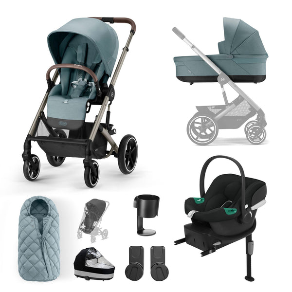 Cybex Balios S Lux Bundle with Aton B2 Car Seat and Base