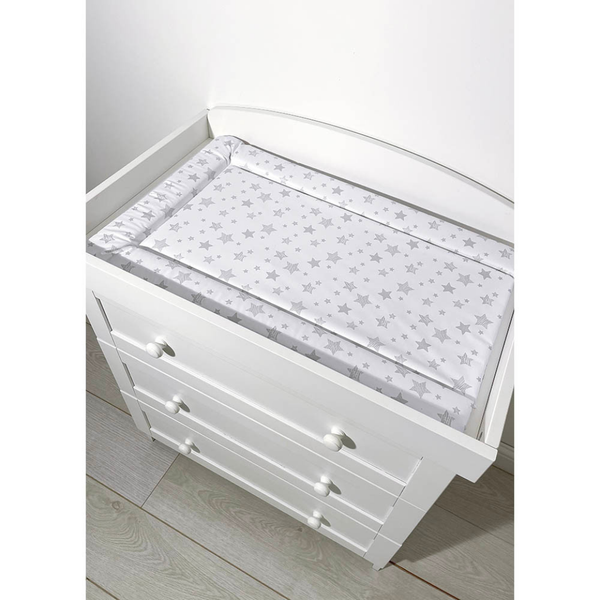 East Coast Changing Mat - Grey Stars
