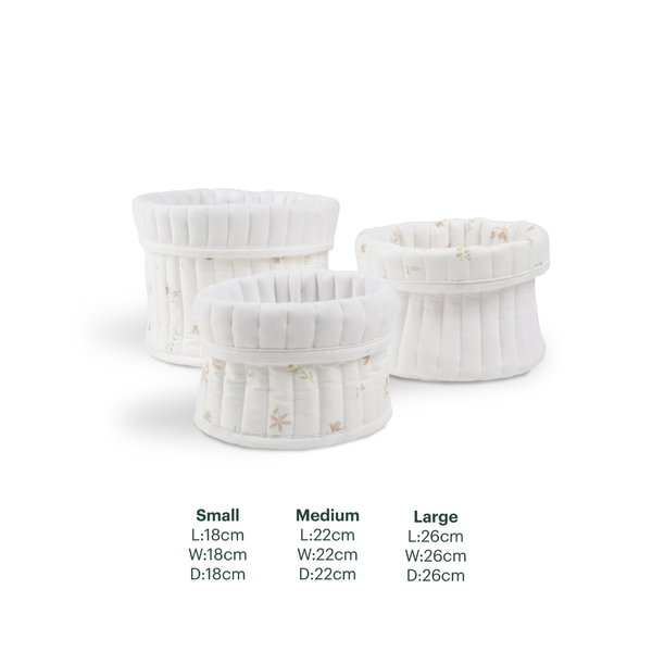 CuddleCo Storage Baskets - 3 Pack