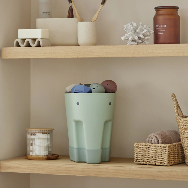 Shnuggle Ellie Bath Toy Drying Caddy | Eco-Friendly & Hygienic Bath Toy Storage