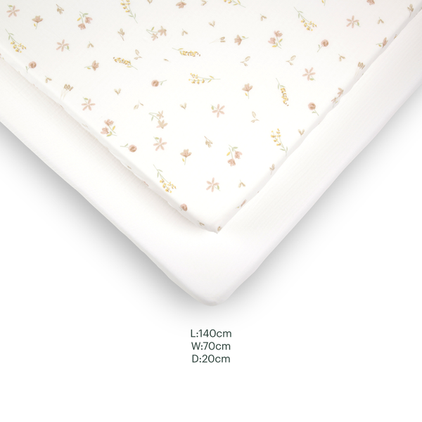 CuddleCo Sheets - Cot Bed
