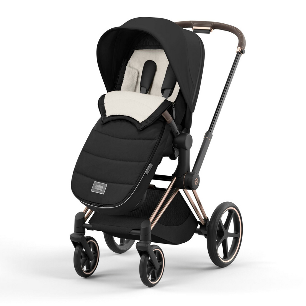 cybex priam footmuff Cybex Platinum Footmuff Sepia Black – Finney's Pram and Nursery Specialist (Finneys Pram Ltd)