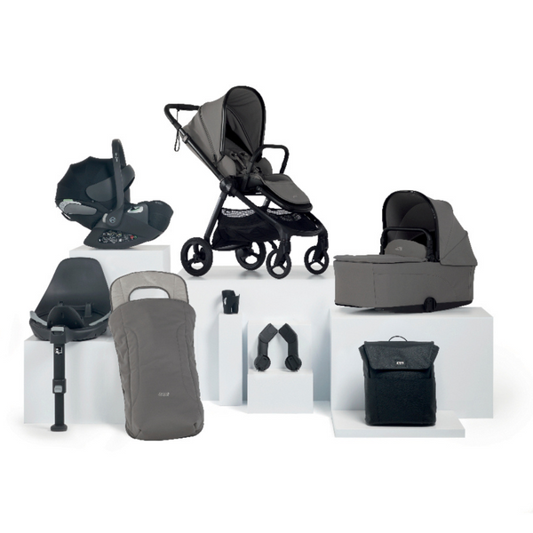 Mamas & Papas Vardo Pram - Essential Bundle with Cloud T and Base T