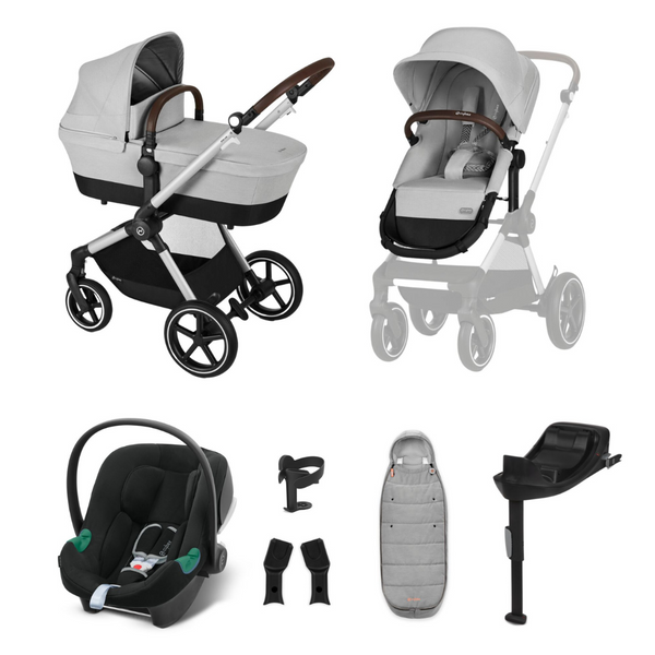Cybex EOS LUX 2in1 Bundle with Aton B2 Car Seat and Base