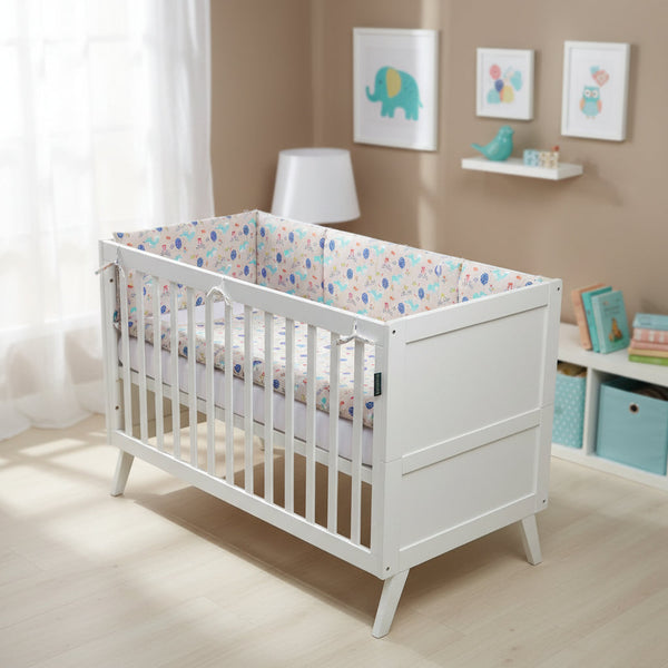 FORREST 3 Piece Reversible Cot Bed Set - Woody
