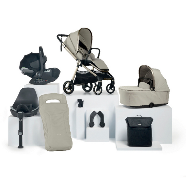 Mamas & Papas Vardo Pram - Essential Bundle with Cloud T and Base T