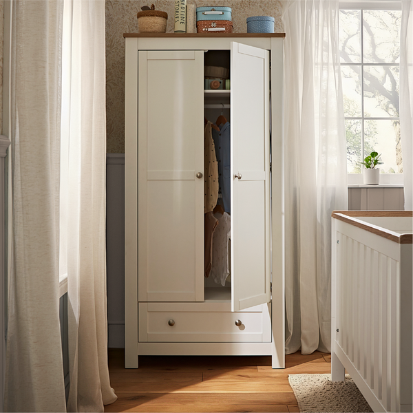 Burford Furniture Oak/White