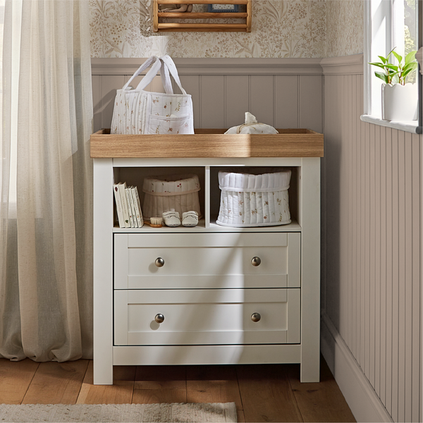 Burford Furniture Oak/White
