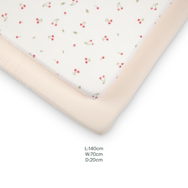CuddleCo Sheets - Cot Bed