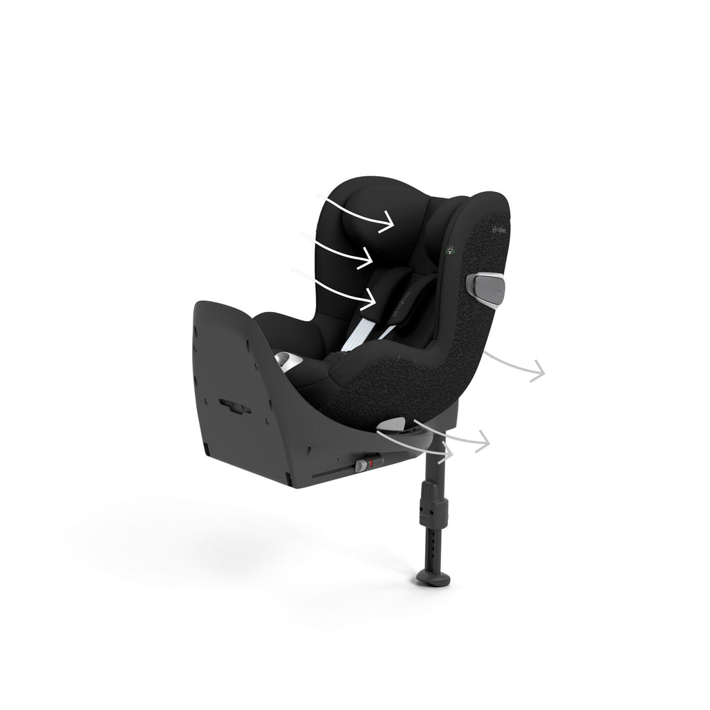 cybex sirona premium black Cybex Sirona T Sepia Black (Standard) – Finney's Pram and Nursery Specialist (Finneys Pram Ltd)