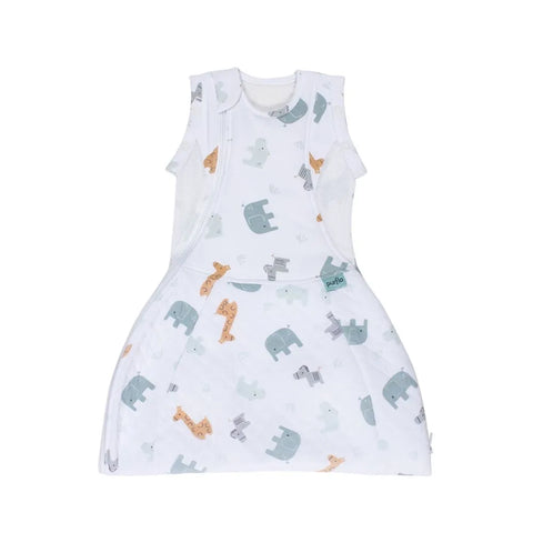 Purflo Swaddle to Sleep - Animal Safari 2.5 tog