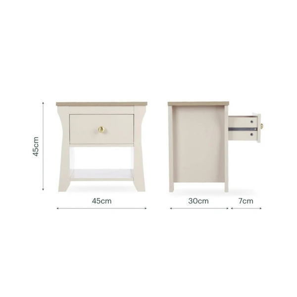 Clara Bedside Table