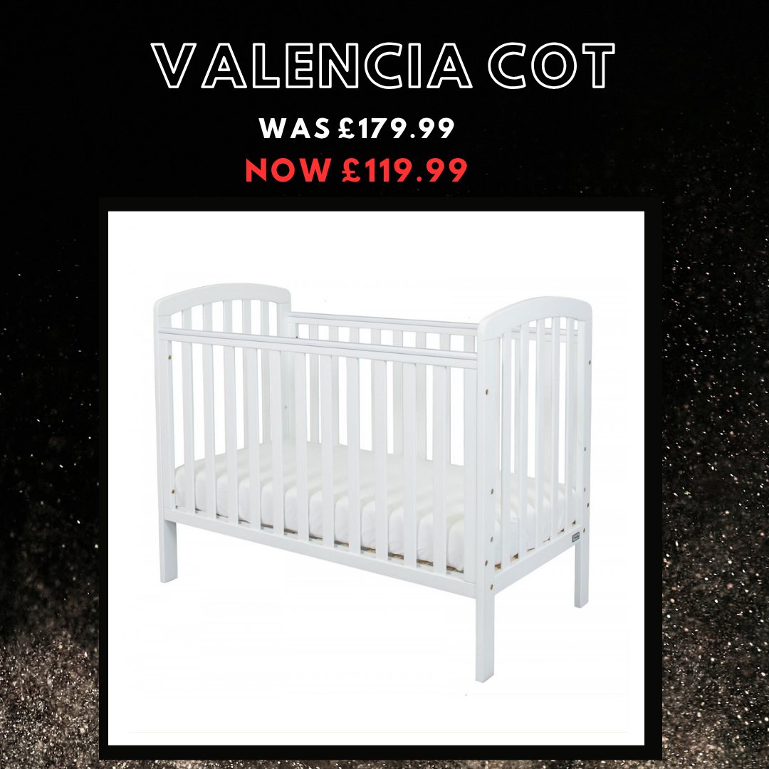 Black November BR Baby Valencia Cot
