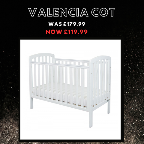 Black November BR Baby Valencia Cot