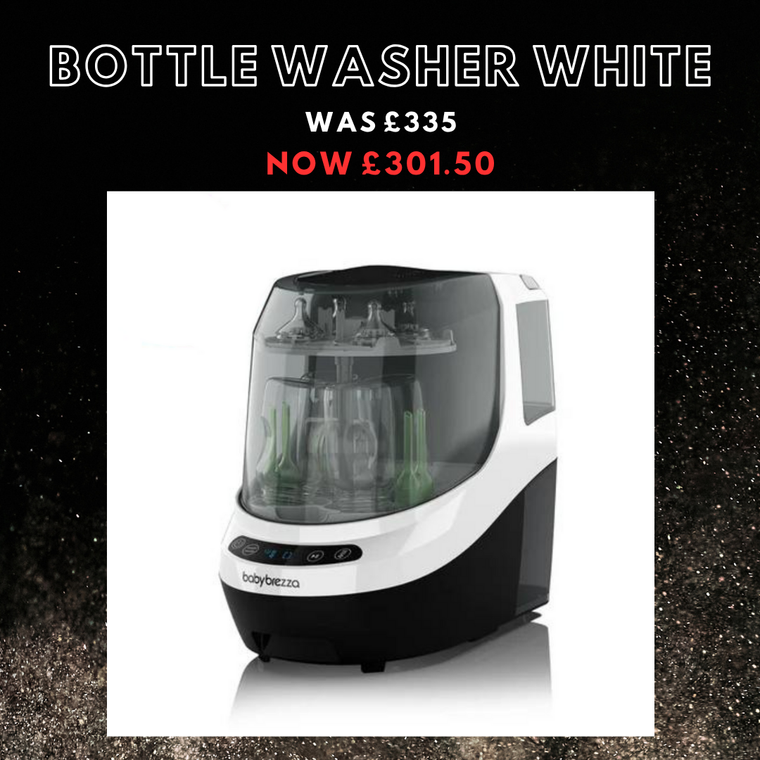 Black November - Baby Brezza Bottle Washer Pro White
