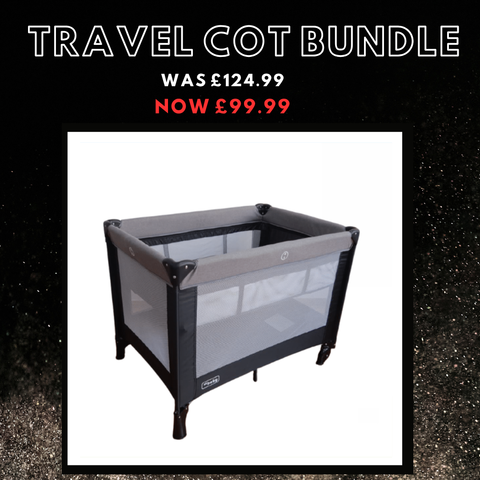 Black November - Travel Cot Bundle