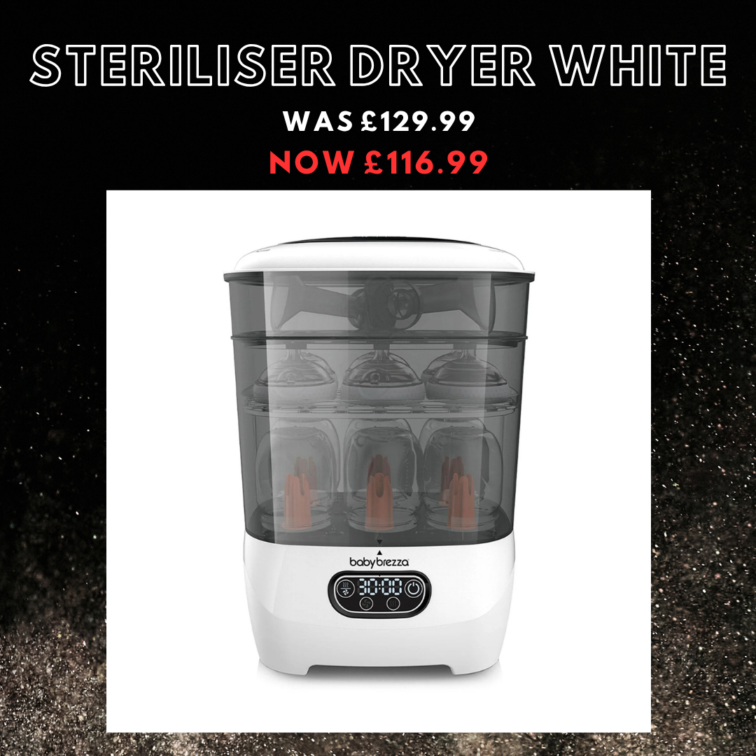 Black November - Baby Brezza Steriliser Dryer Advanced White